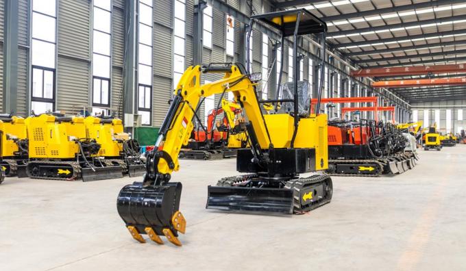 ข่าว บริษัท ล่าสุดเกี่ยวกับ การนํามาใช้เครื่องขุด 1.2 ตันที่มีเครื่องยนต์ Kubota  1