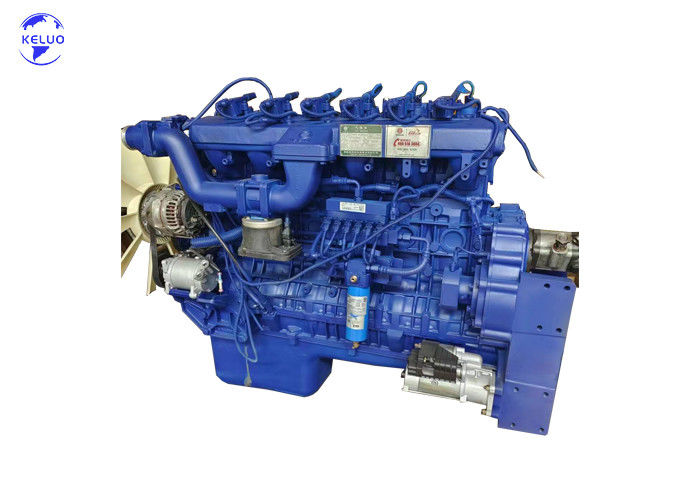 เครื่องยนต์แก๊สธรรมชาติ 380 HP 12L Euro IV Weichai WP12 สําหรับรถบรรทุกหนัก
