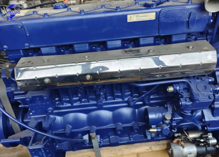 340HP 6 ซิลินเดอร์ เครื่องจักรกลก่อสร้าง เครื่องยนต์ดีเซล Assy WP7.340E53 สําหรับรถบรรทุกหนัก เครื่องผสมซีเมนต์ เครื่องบรรทุกล้อ