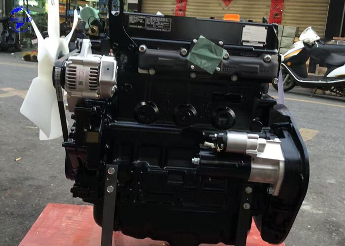 เครื่องยนต์เสียงต่ํา Inline-4 แบบลม 4TNE98 เครื่องยนต์สําหรับเครื่องจักรก่อสร้าง