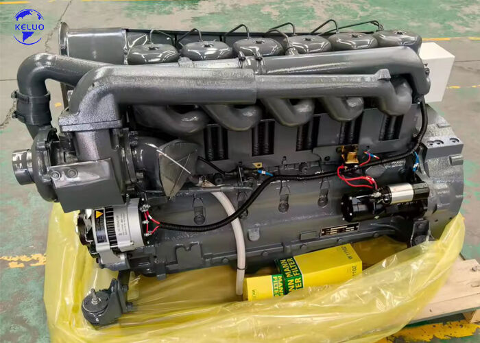 เครื่องยนต์เผาไหม้ภายในที่ทนทาน BF6L913 เครื่องยนต์ดีเซล 6 กิโลสลินด์ในแถว เครื่องยนต์ไทร์โบชาร์จเย็นด้วยอากาศ สําหรับอุปกรณ์เหมืองแร่