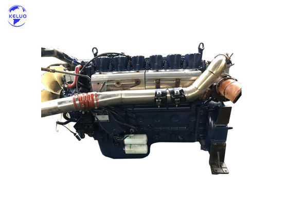 380HP 12L เครื่องยนต์มือสอง จีน Weichai WP12 เครื่องยนต์ดีเซลมือสอง